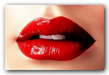 Labios rojos